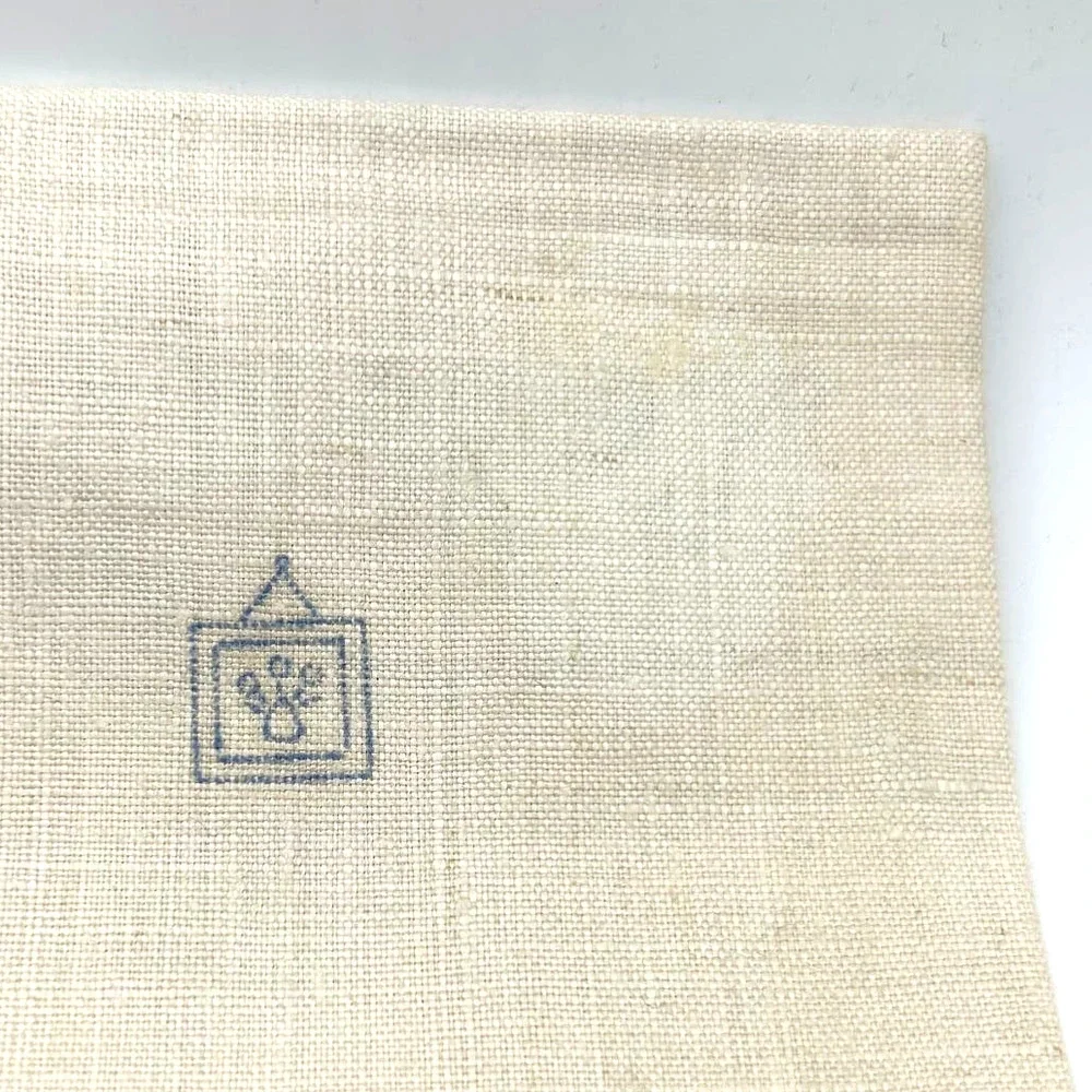 Vintage Linen‎ Napkins for Embroidery Craft Cream Color  Lot of 3 NOS